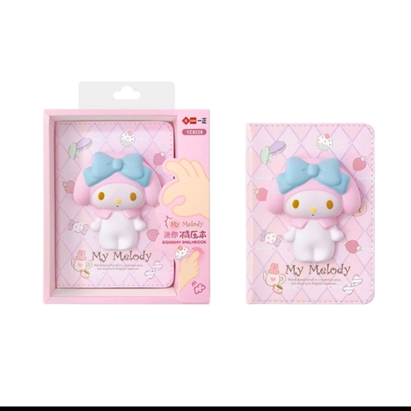 Kawaii Sanrio My Melody 3D Stress Relief Notebook - Picture 1 of 4